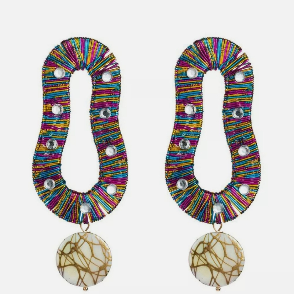 Multicolored Dangles - Picture 2 of 2